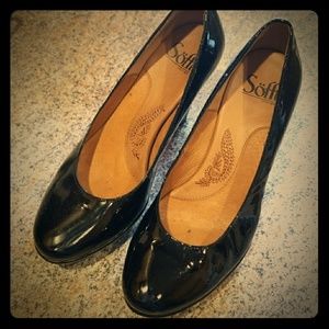 Sofft black heels.